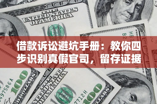 济南借款诉讼避坑手册：教你四步识别真假官司，留存证据不踩雷