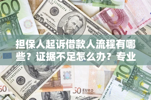 济南担保人起诉借款人流程有哪些？证据不足怎么办？专业律师解答