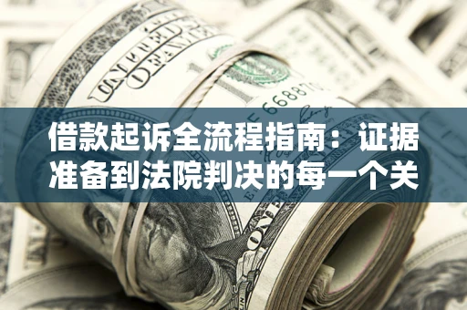 济南借款起诉全流程指南：证据准备到法院判决的每一个关键步骤
