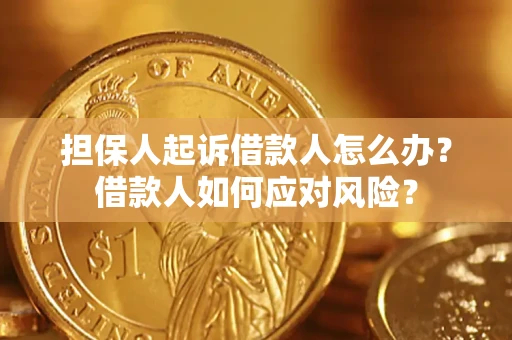 济南担保人起诉借款人怎么办？借款人如何应对风险？