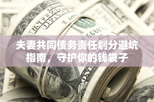 济南夫妻共同债务责任划分避坑指南，守护你的钱袋子