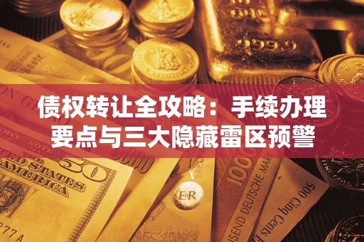 济南债权转让全攻略：手续办理要点与三大隐藏雷区预警